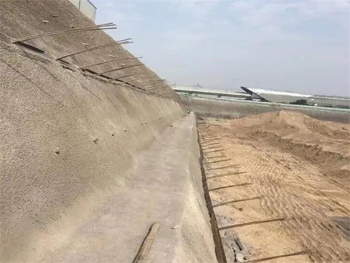 上杭河道边坡加固